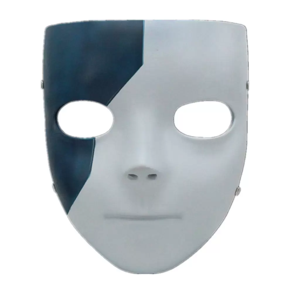 

Hard Resin Sally face Cosplay Halloween Prom Mask Dress Up Props Party Headgear 17x21cm