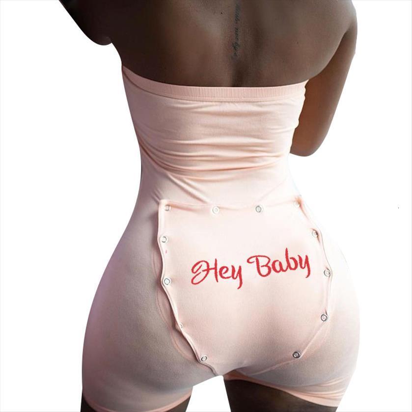 

one necked tight sport womens romper embroidery buttocks open button homewear bodysuits clothes, Black;white