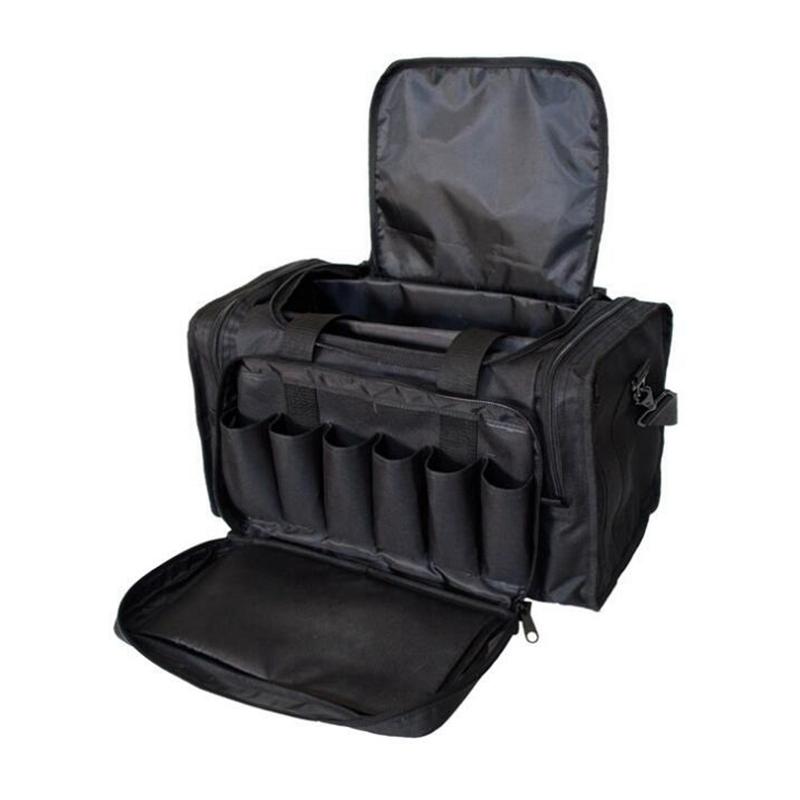 

Stuff Sacks Tactical Gun Range Bag Soft Pistol Duffle Handguns Magazine Ammo Gear Accessories Pouch For Hunting And Shooting, Black