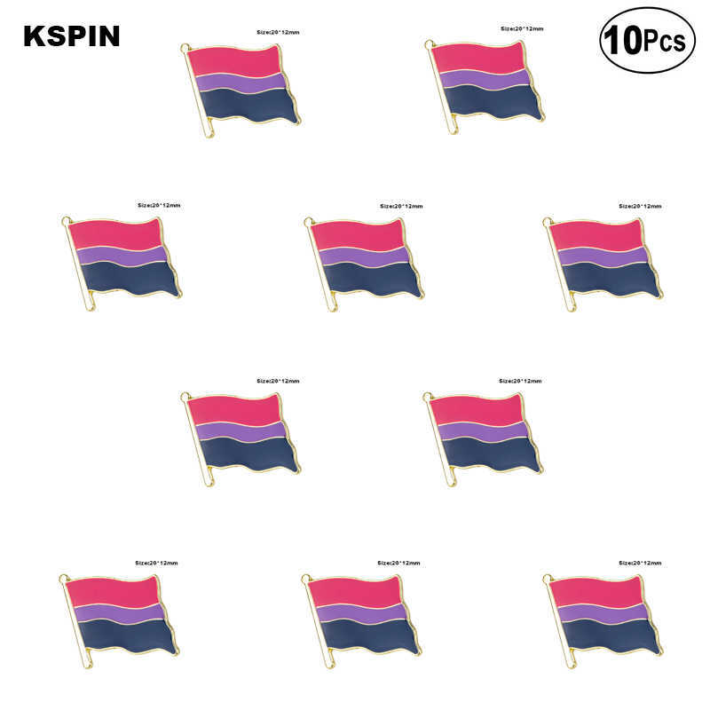 

Bisexual pride Flag Lapel Pin Flag badge Brooch Pins Badges XY0829