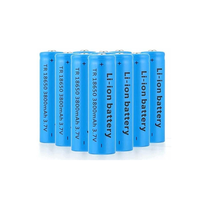 

LI-ION Battery 18650 3800mah 3.7V Rechargeable battery can be used for bright flashlight and electronic products
