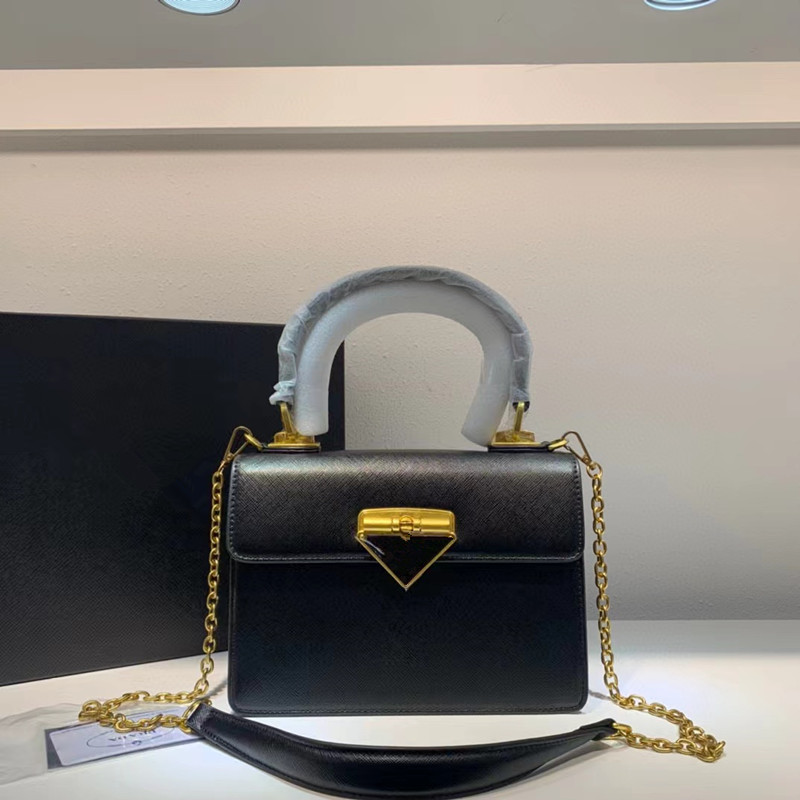 

Ladies fashion chain shoulder bag designer handbag leather messenger bag purse high quality mini shopping bag