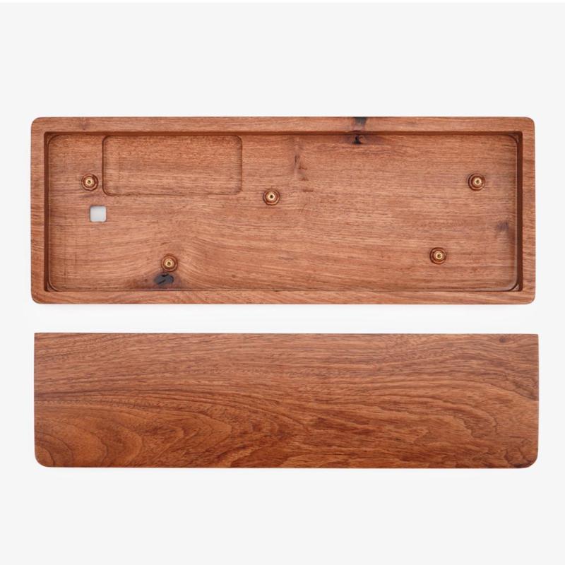 

Wood Case For ANNE Pro R2 Bluetooth Mechanical Keyboard Walnut Rosewood Solid Wooden Cover Hand Wirst Rest Pad Keyboards