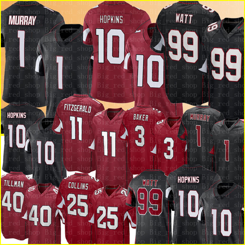 

Arizonas 1 Kyler Murray Jersey Cardinal J.J. Watt DeAndre Hopkins Larry Fitzgerald Jerseys Budda Baker Chandler Jones Pat Tillman Zaven Collins Rondale Moore Conner, Men {s-xxxl} h q