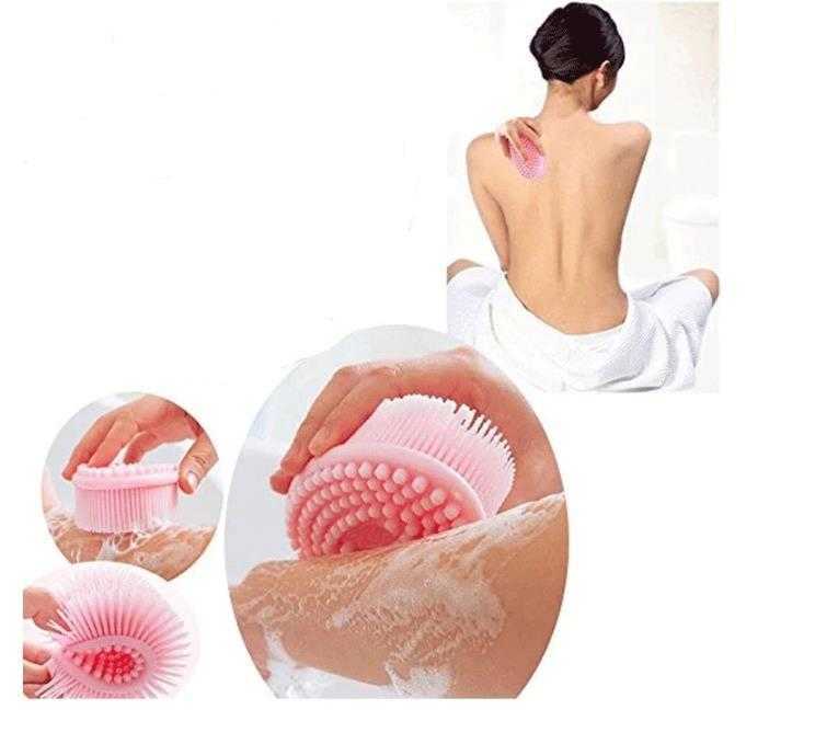 Silicone Body Brush Massage Body Brushes Bath Products Scrub Adults Children Both Suitable Soft No Shedding SN5246