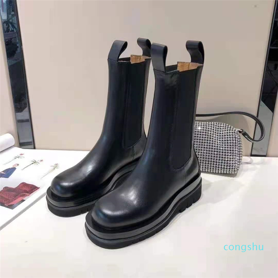 2025 designer's latest customized logo women's boots leather non slip rubber sole luxury comfort exquisite technology high quality 35-42