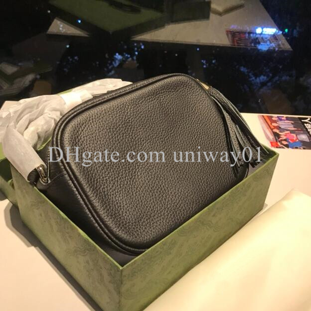 

Genuine Leather Women Bag Handbag Original Box Purse serial number code woman messenger desginer fashion, With box