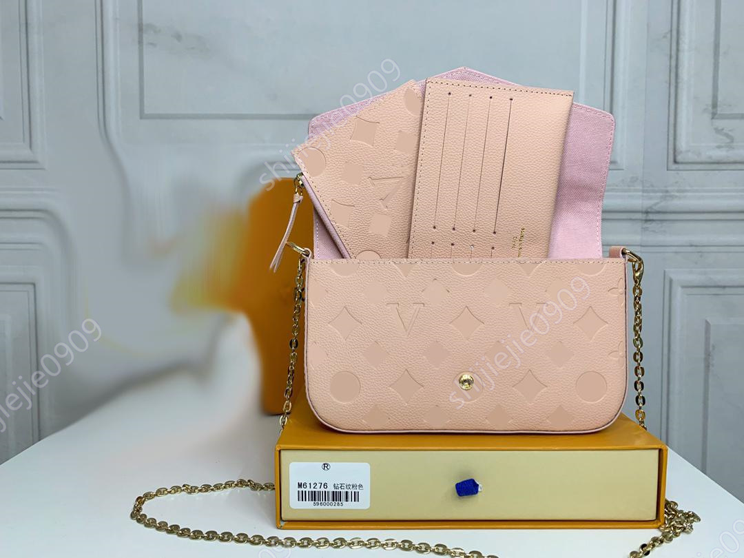 

Fashion Designers Womens Handbags luxurys lady shoulder bag high quality leather messenger bags classic digram flowers crossbody Chains Plaid purses M61276-1, Whatsapp+86 13871108083