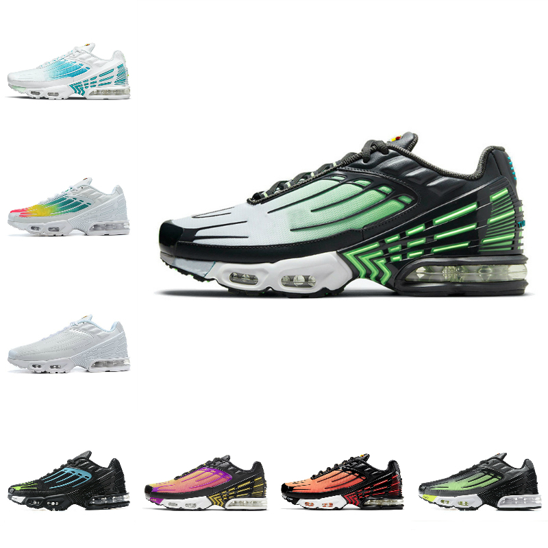 

Top Quality Tn Plus 3 Tuned III 3s Mens Sports Shoes Laser Blue White Aquamarine Obsidian Hyper Violet Deep Parachute Ghost Green Triple Black Outdoor Sneakers, Please contact us