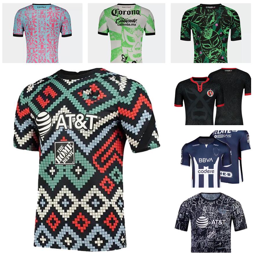 

cruz azul liga mx 21 22 Club America Soccer Jerseys 2021 2022 Santos Laguna leon Xolos de Tijuana Camisas de third Football Shirt special, Cruz azul special edition