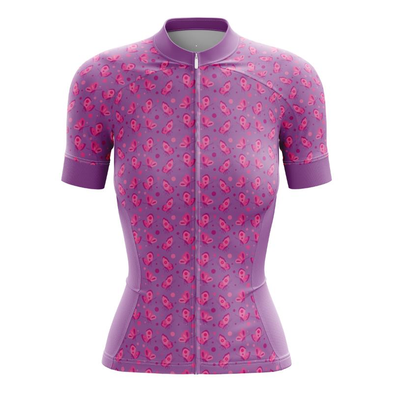 

Racing Jackets Ladies Outdoor Sports Equipment Wear-Resistant Quick-Drying Breathable Short-Sleeved Women's Cycling Jersey, Tyz640-01