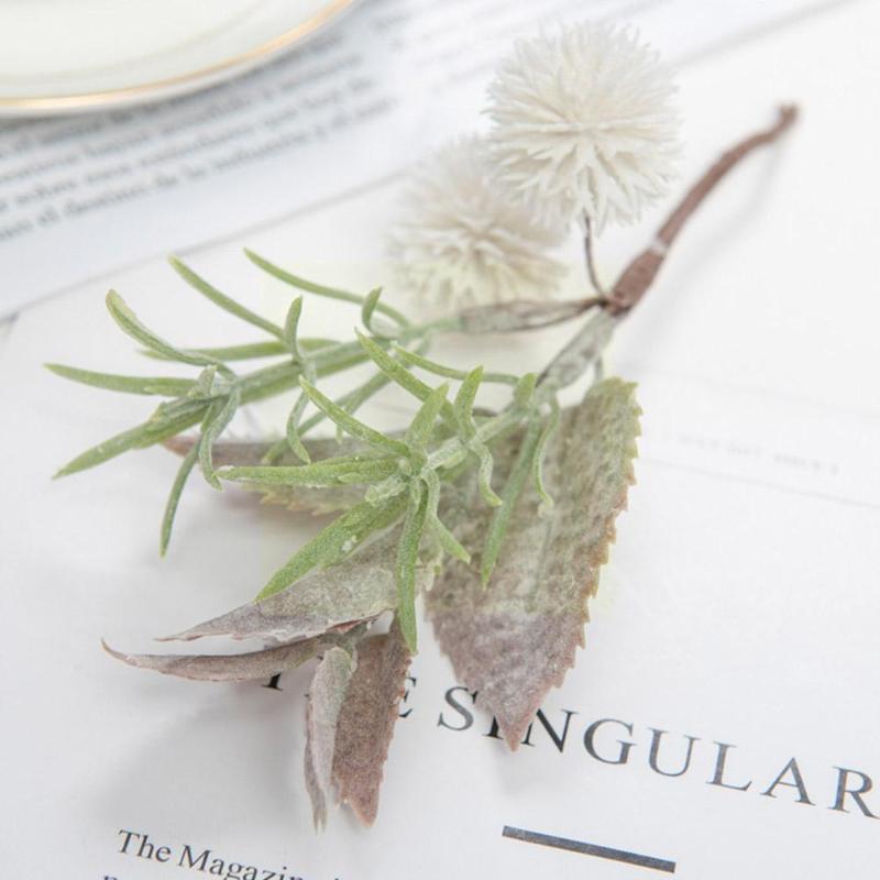 

Decorative Flowers & Wreaths 1/2pcs Artificial Plants Pompon Scrapbook Christmas Decorations For Home Garden Wedding Bridal Bouquet Diy Gift