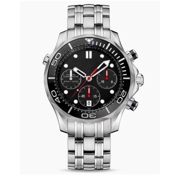 

Full Stainless Steel Luxury Mens Watches Cool Waterproof Stopwatch Watch relogies for men relojes, As pic