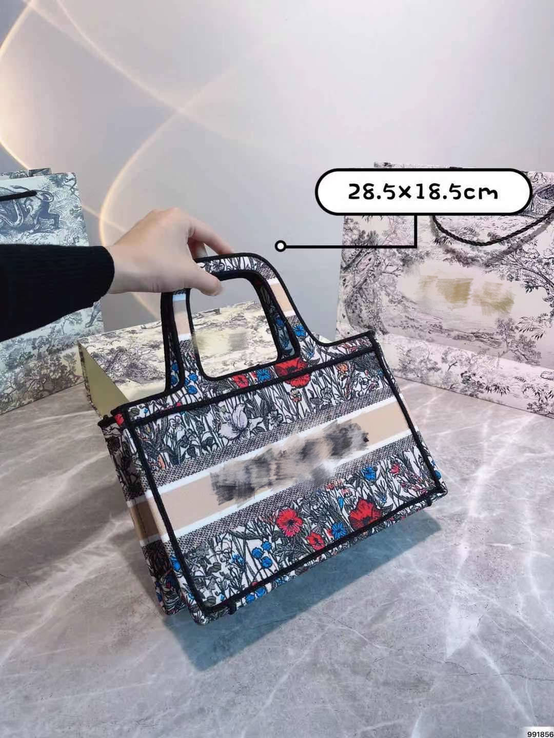 

Senior designer handbags shopping bag luxuriant elegance embroidery straps jacquard atmosphere combined with the actual fashion sheet is tas