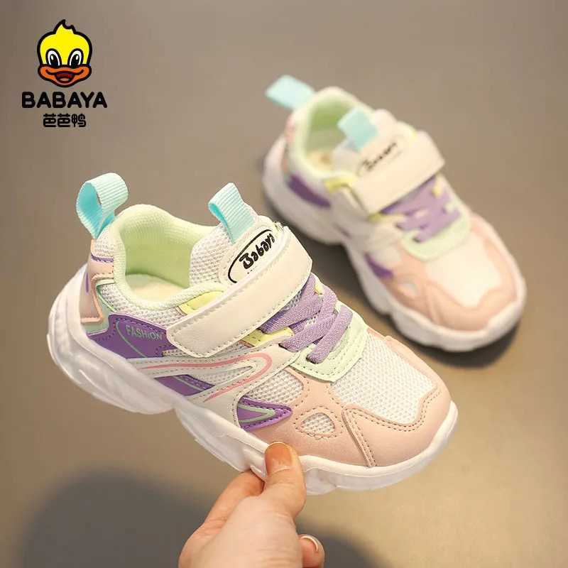 

Babaya Children Sports Shoes Girls Breathable Net Shoes 2021 Spring New Kids Casual Shoes for Girl Running Sneakers C0602, Black