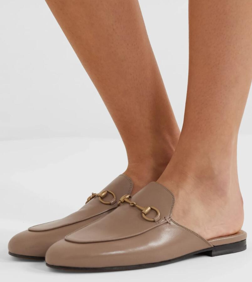 

Fashion Princetown Slippers Sandals Men Women Horsebit House Slide Flat Outdoor Beach Slides Round Toe Casual-cool Walking Shoes, 11