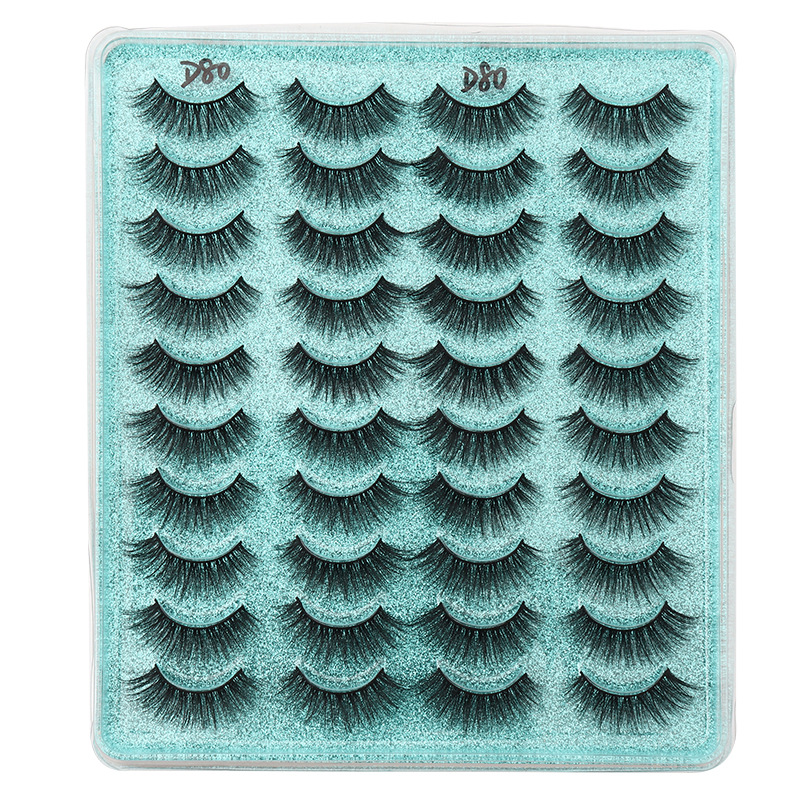 

3D Mink Lashes Pack 8/20 Pairs in bulk,Mix Dramatic Natrual False Mink Eyelashes,Messy Fluffy Long Faux Cils Packaging wholesale