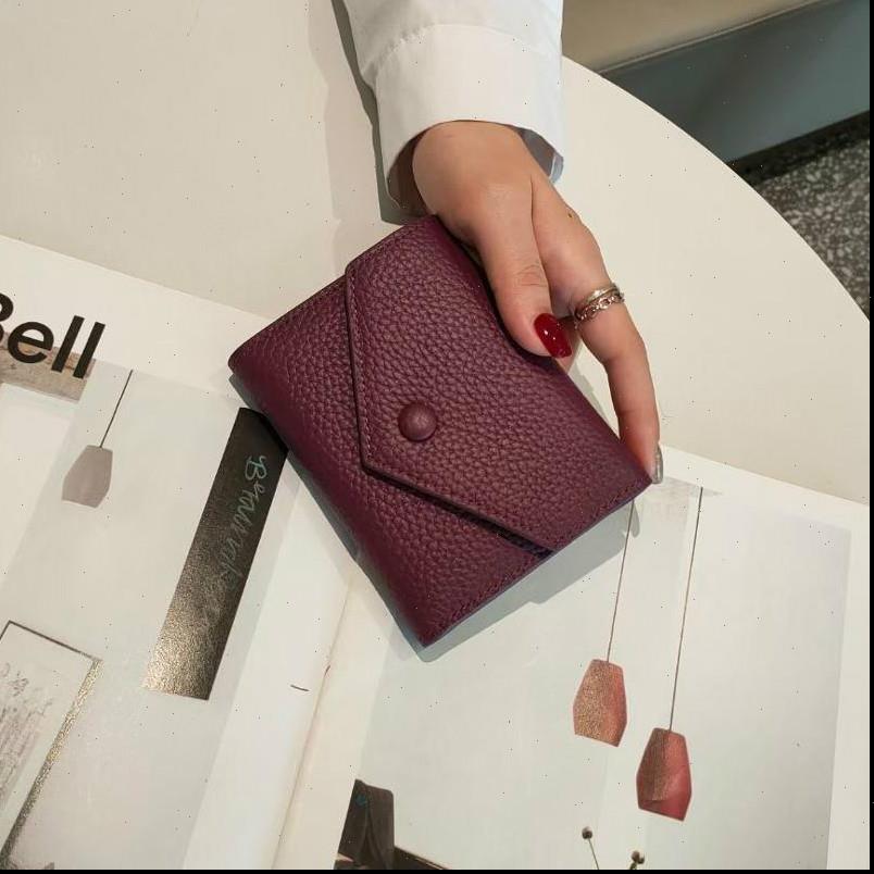 

design small wallet purse money fold womens, Red;black