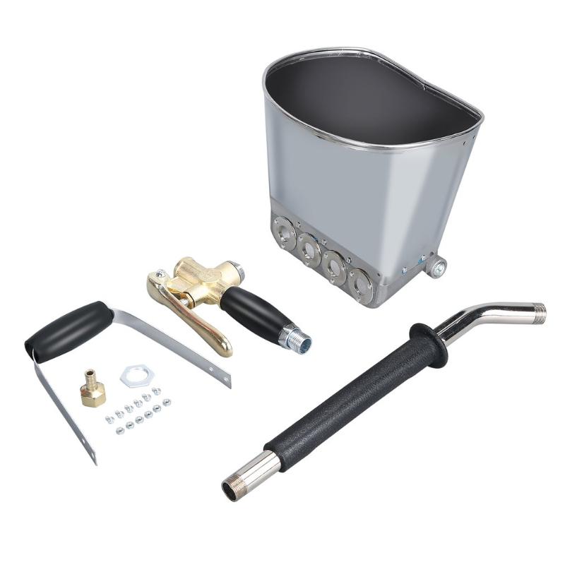 

Professional Spray Guns Wall Mortar Sprayer Gun Stucco Shovel Hopper Ladle Cement Air Plaster With Handle