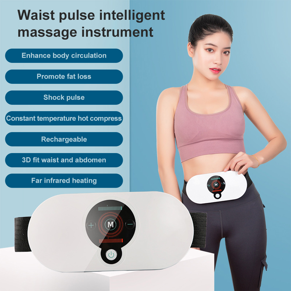 

Shaping Massager Slimming Machine Lazy People Weight Loss Vibration Fat Burning Slimming Belt Thin Belly Massager with USB plug