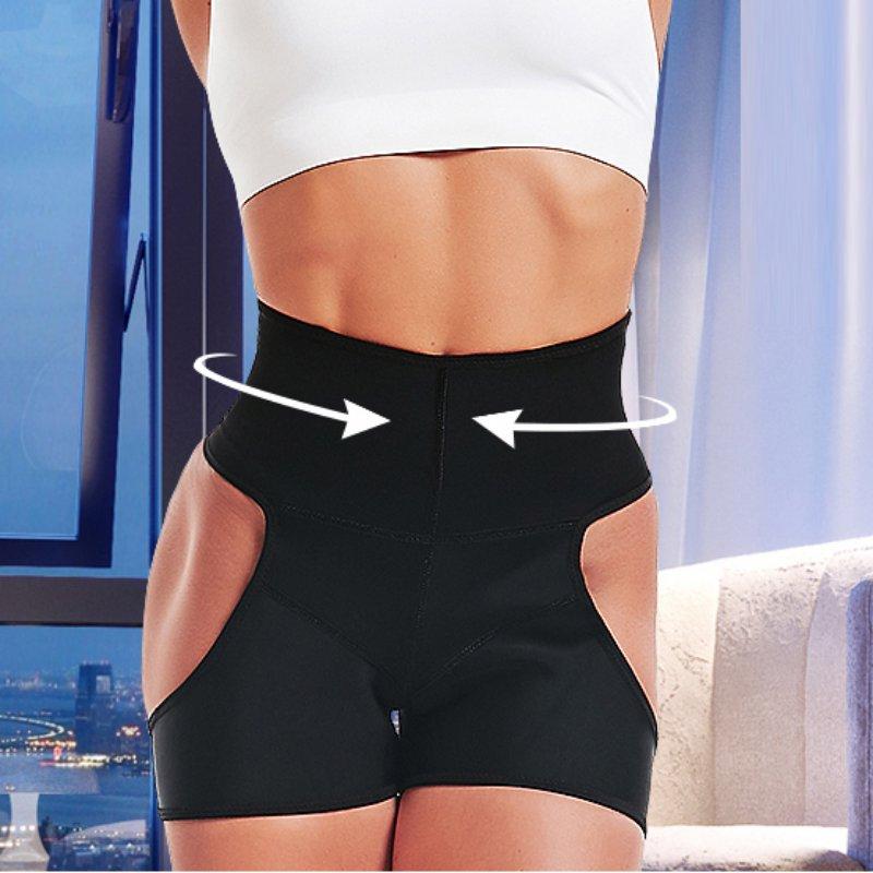 

Women's Shapers Women Underwear High Waist Stretch Pull Panties 2021 Tummy Hip Rubber Intimates Control Plus Size 4XL, Black