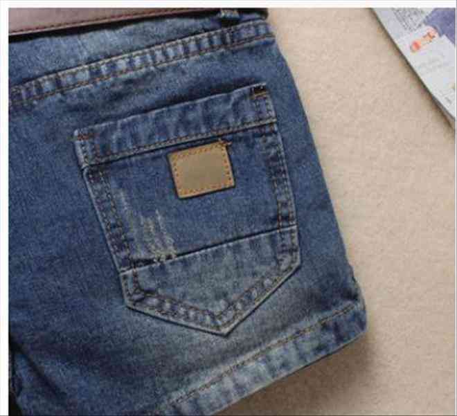 

elegant women hole denim shorts korean fashion jean shorts for female denim split summer autumn coaboy short without belt j2429, White;black
