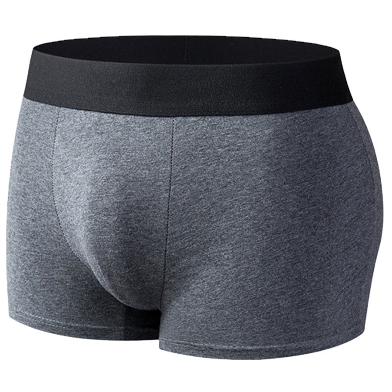 

Under pants Under pants Men's underwear pure cotton four corner large flat angle underpants, Black;white