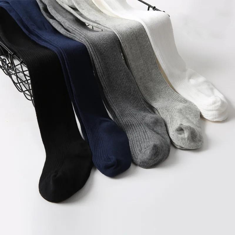 

Leggings & Tights High-Waist Knitted Stretch Pantyhose Simple Solid Color 1-12 Years Girls Spring Autumn Dance Socks Stripe Stocki, Blue