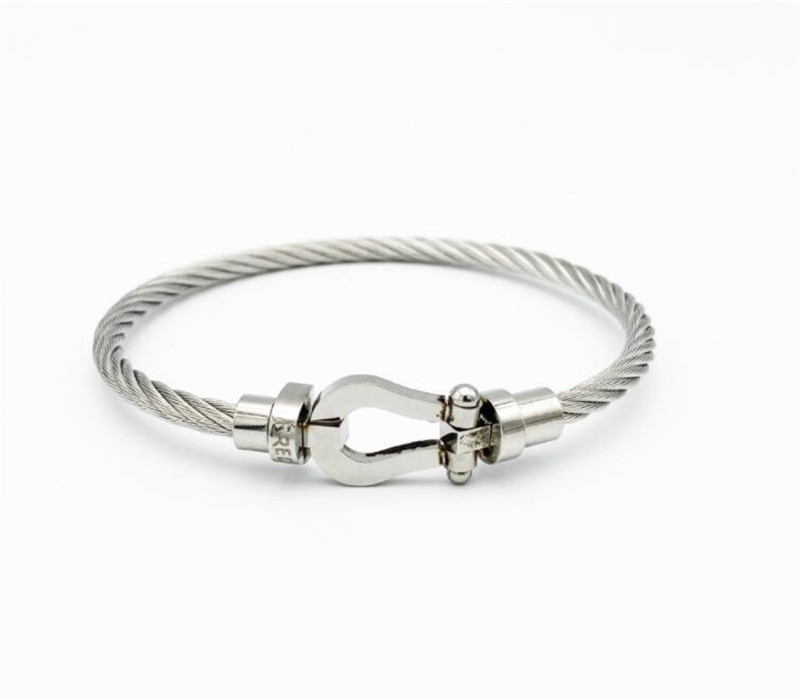

Fre Rope bracelet femme 925 Sterling Silver Brand Bracelet For Fashion Women jewelry