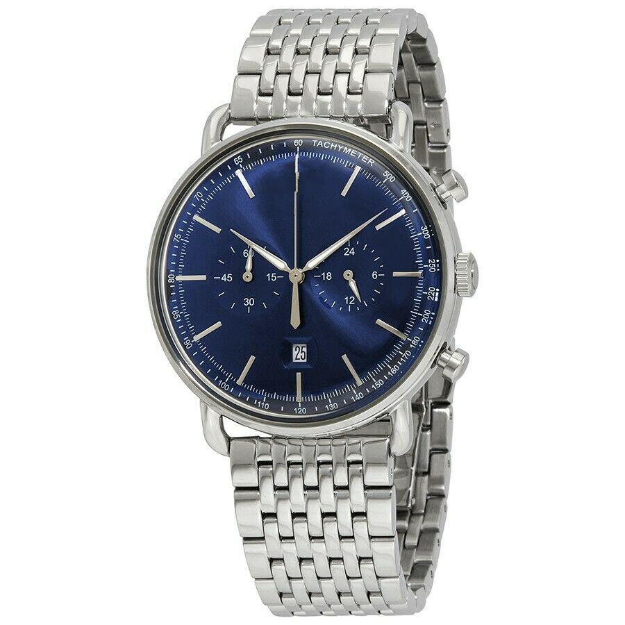 

Stainless steel chronograph mens And Women Watch Sapphire mirror no box A-R11238 11239, Silver