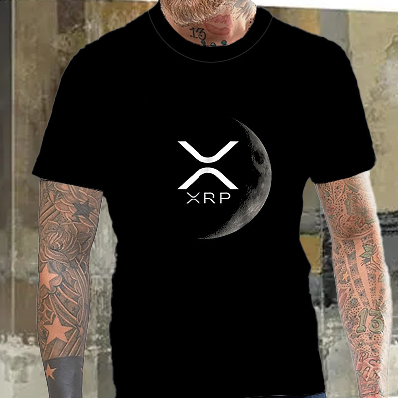 

summer new short sve t-shirt fashion night ball print personalized large loose, White;black