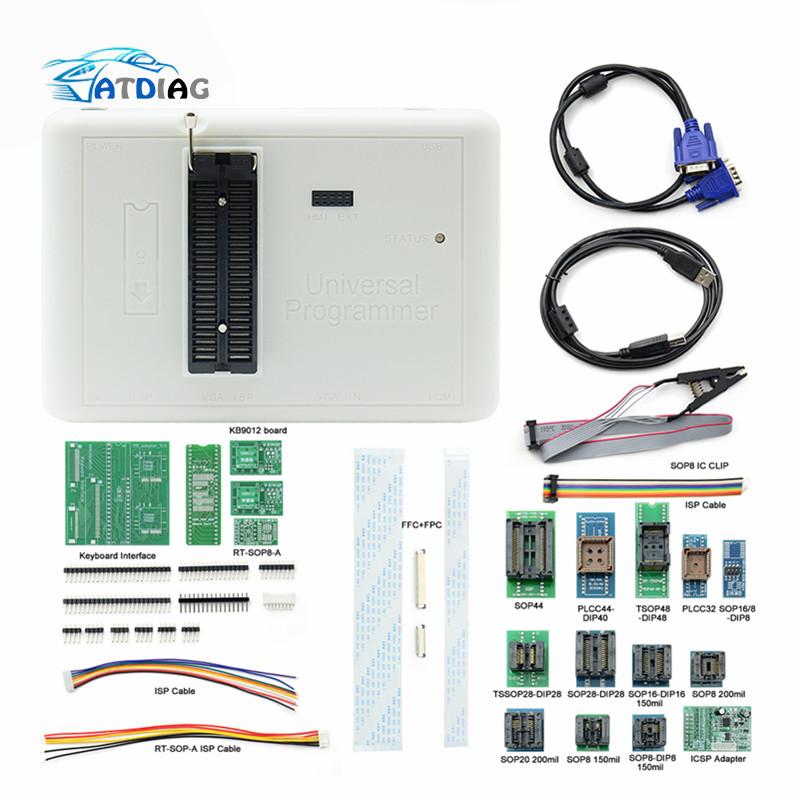 

100% Original RT809H Programmer EMMC-Nand Extremely Fast Universal +35 Items+Edid Cable +Sucking Pen Diagnostic Tools
