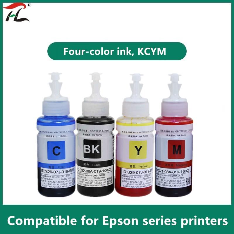 

Dye Refill Ink Kit For L100 L110 L120 L132 L210 L222 L300 L312 L355 L350 L362 L366 L550 L555 L566 Printer Kits