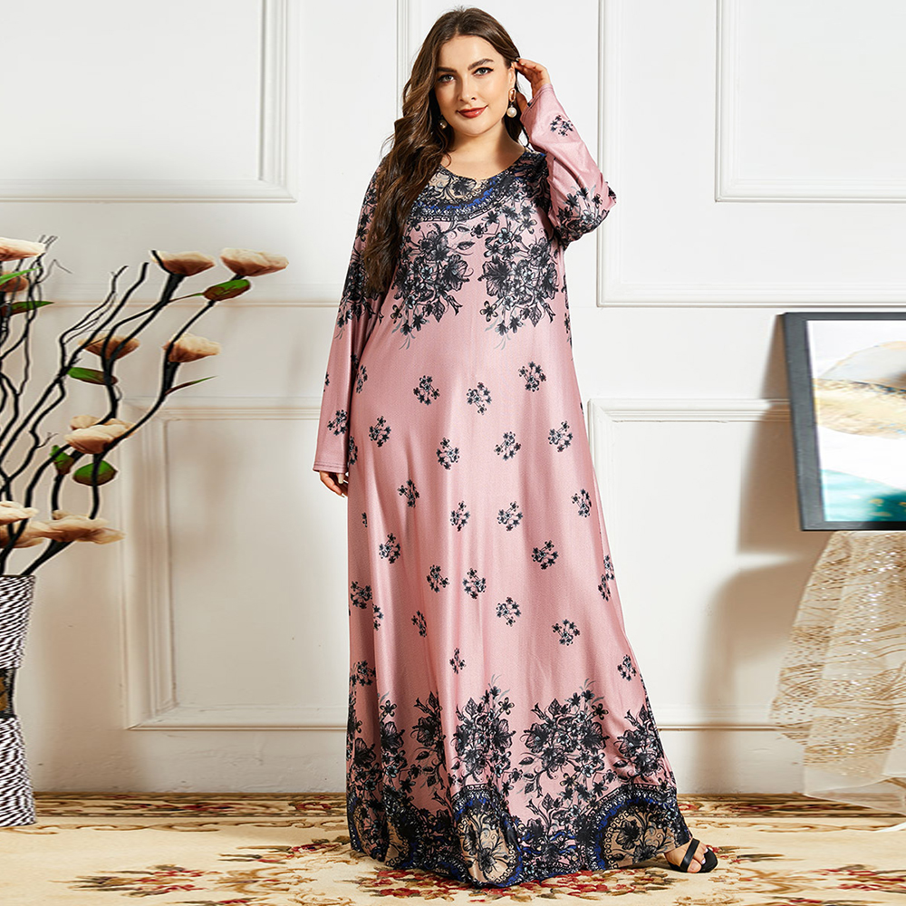 

Ramadan Eid Mubarak Abaya Dubai Turkey Islam Bangladesh Muslim Long Maxi Dress Robes Longue Kaftan Dress muslim Women Vestidos