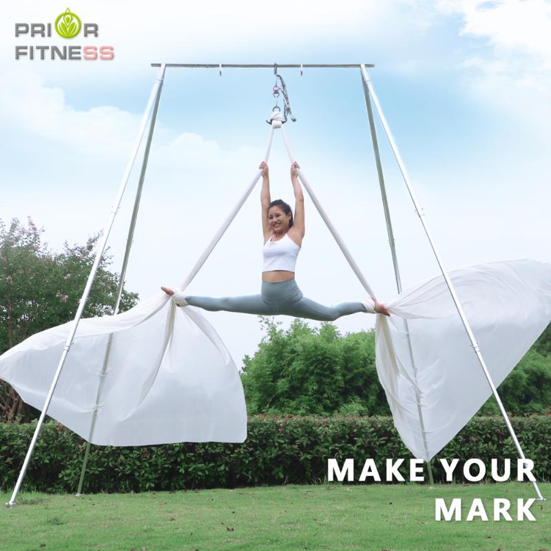 

Aerial Yoga Silks 9Yards/8.2m Fabric For Acrobatic Flying Dance Low Stretch 100% Nylon Silk Resistance Bands