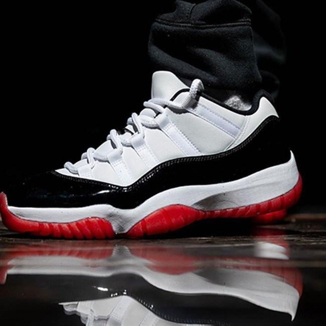 

Schoenen Heren Jumpman 11 Low Concord Bred Shoes WHITE GYM RED BLACK TRUE high top trainers mens basketball sports sneakers, #1