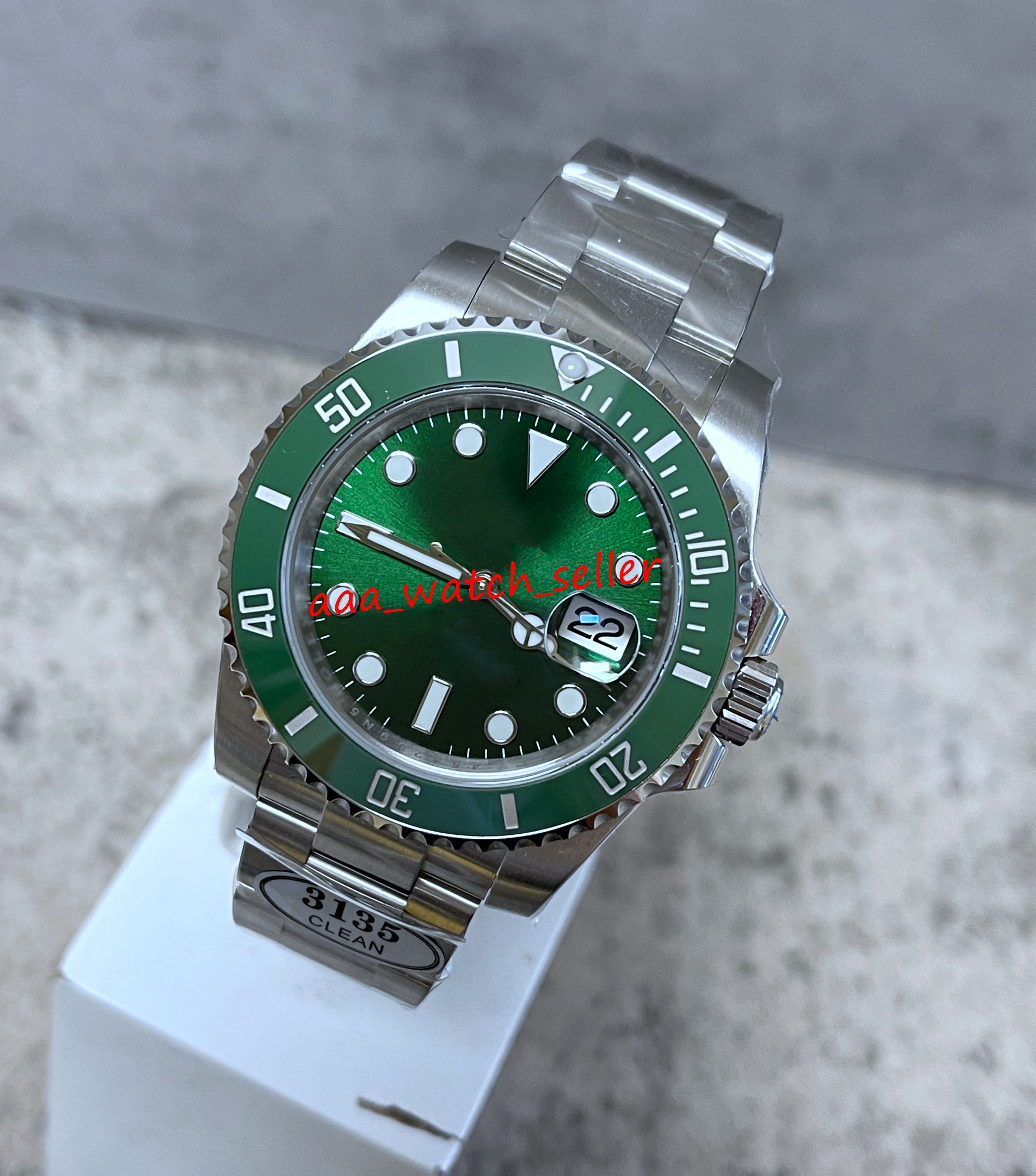 

Clean Factory luxury mens watches 40mm Master 116610 116610LN 116610LV V4 ceramic bezel 3135 mechanical automatic movement 904L SS sapphire luminous wristwatches