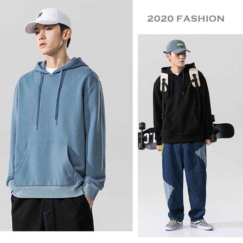 

Gym Clothing Fashion 12 Colors Young Man Sports Hoodies Boy Skateboarding Outdoor Sweatshirt Top Wear, Black