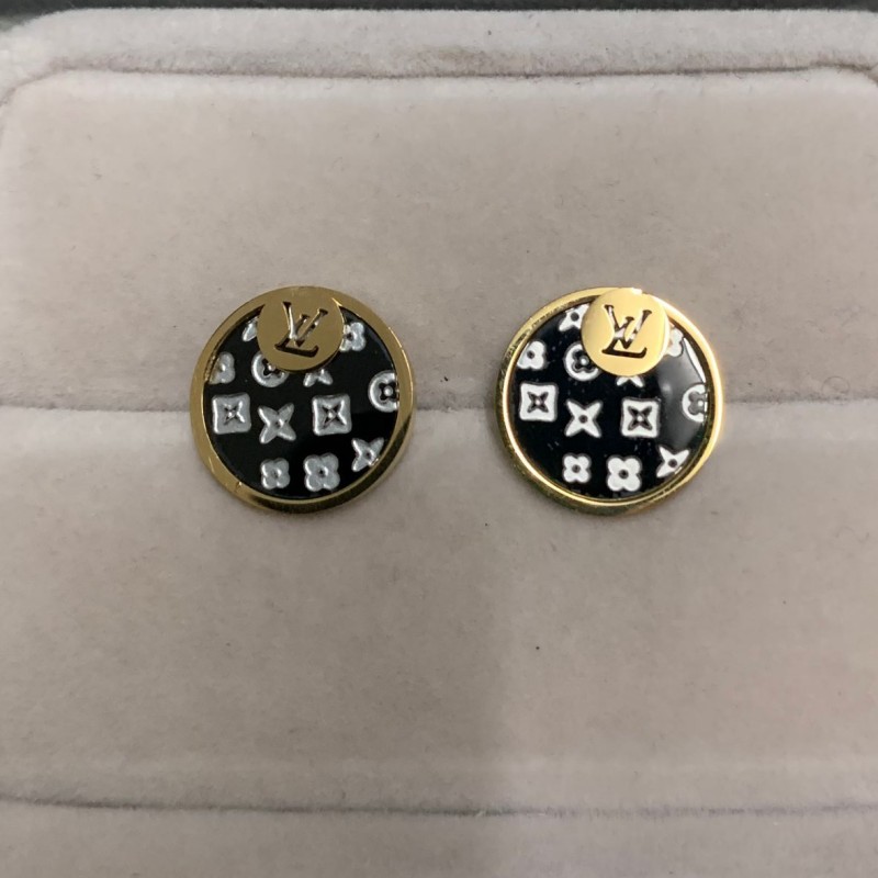 

2021 Factory price Top quality flower silver letter Stud Ear ring Jewelry gold rose 3 colors earrings for Women Wedding Gift, Golden;silver