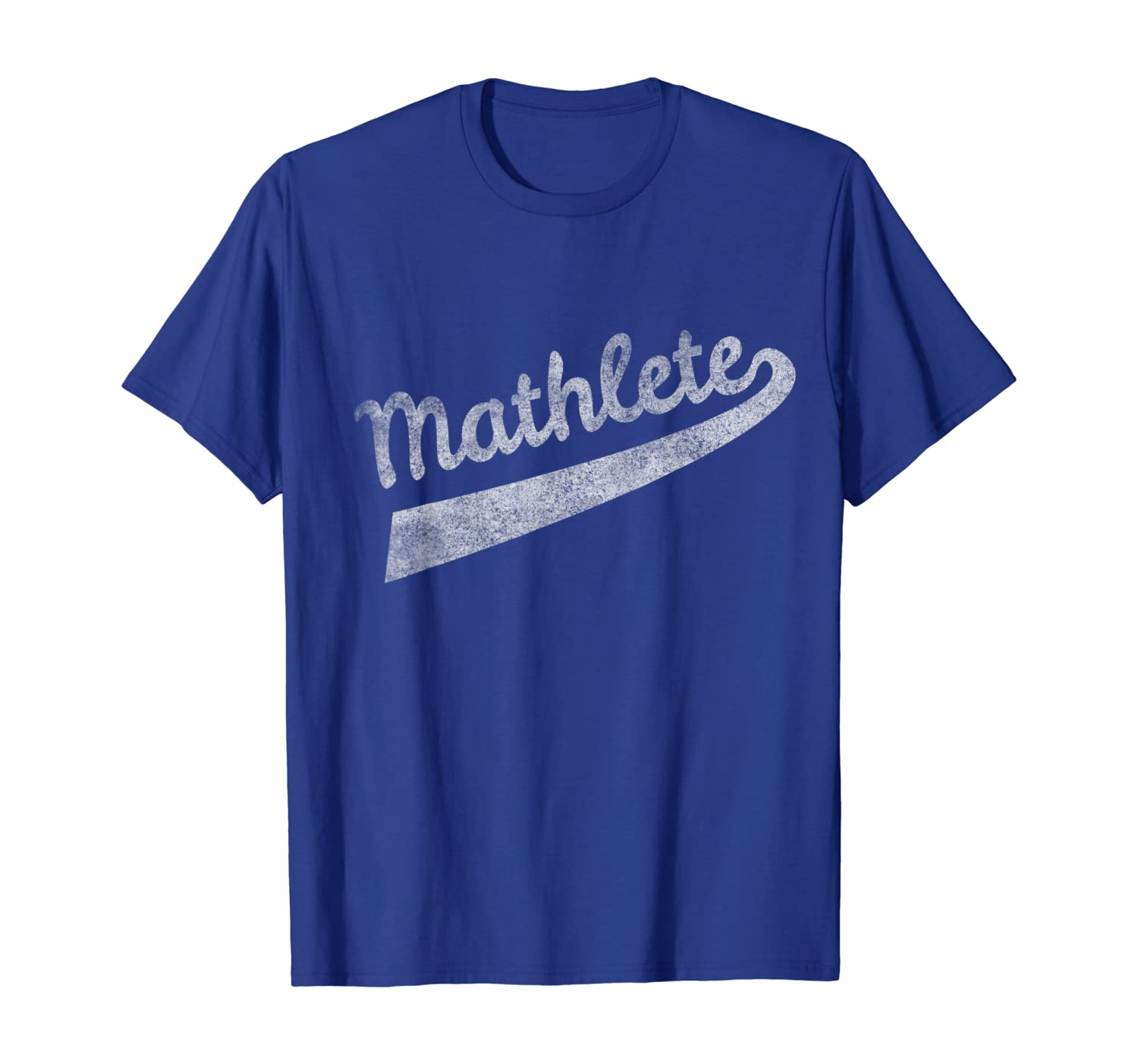 

Mathlete T-Shirt, White;black