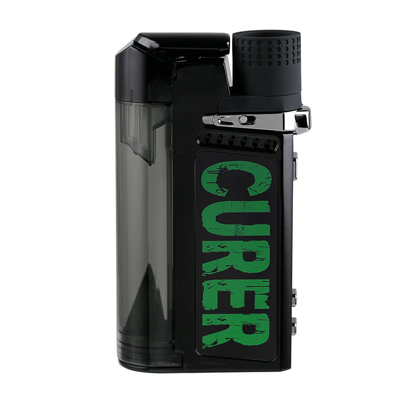 

CURER Vaporizer 1600mAh Battery for SPIN-Dry Herb Wax Oil 3in1 TC with Replaceable Heating Coil Herbal Water Filter Bong Vape Pipe BLK Widow Yocan Hit