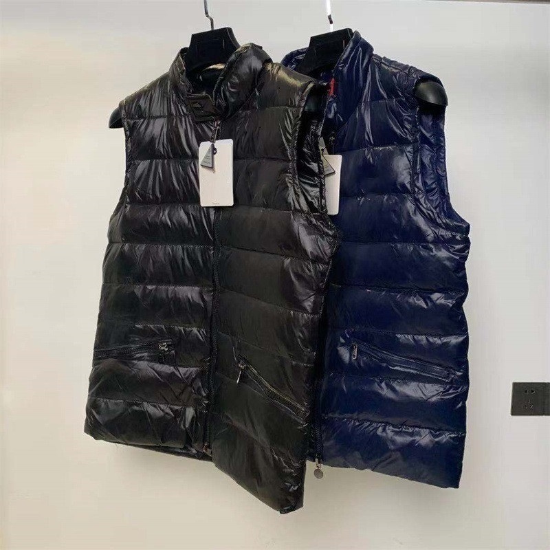 

2022 Menes Warm Thickness Down Vests Coat Male Windproof Outdoor Wear Jackets Arrival Black High Quality Men's Vest Thickening Waistcoat Plus, Customize