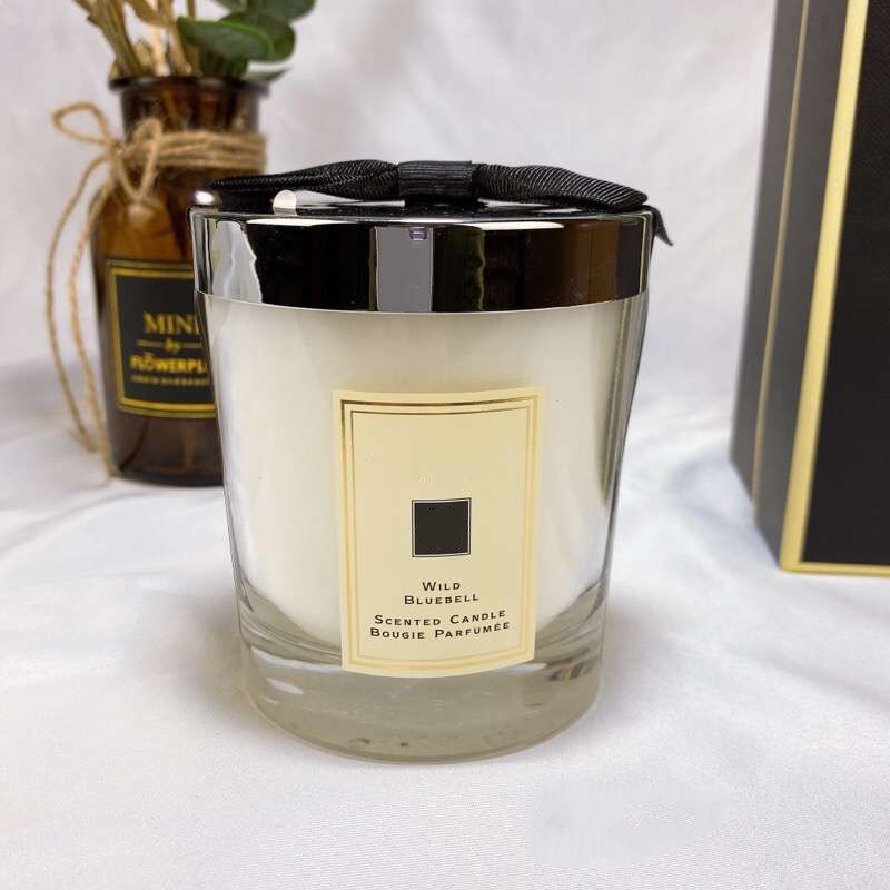 

Jo Malone Candles Wild Bluebell Sea Salt Lime Basil Scented Candle Bougie Parfume London good Smell Wax Fragrance