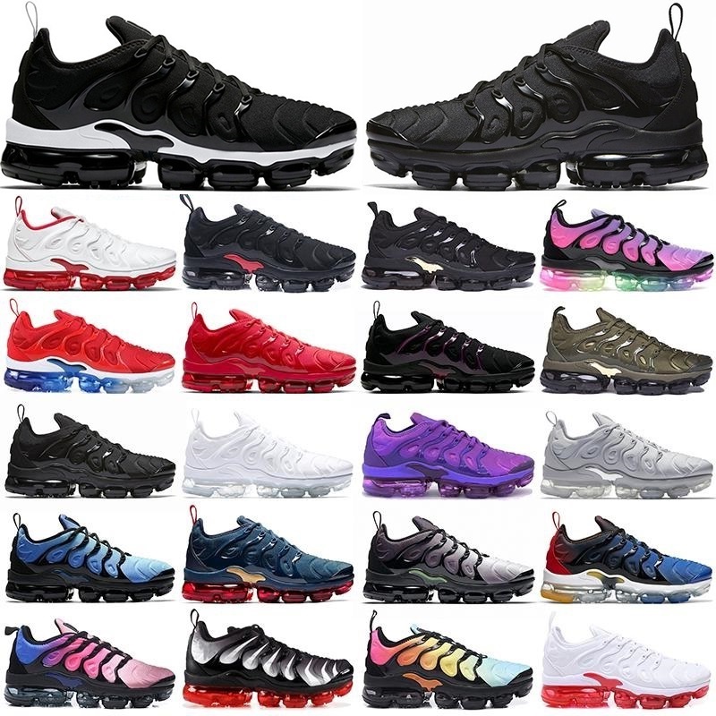 

Tn Plus Running Shoes Fly 2.0 Knit 3.0 Man S Sports Sneakers Men Women Trainers Triple Black White Cool Grey Fog Jogging Walking Shoe