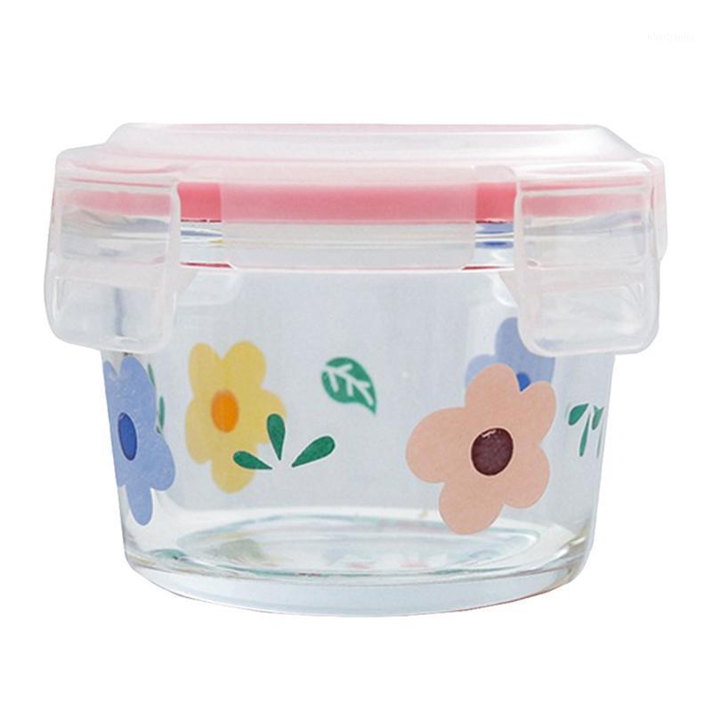 

Storage Bottles & Jars Practical Snack Food Case Box Sealed Jam For Home Household Mini Glass