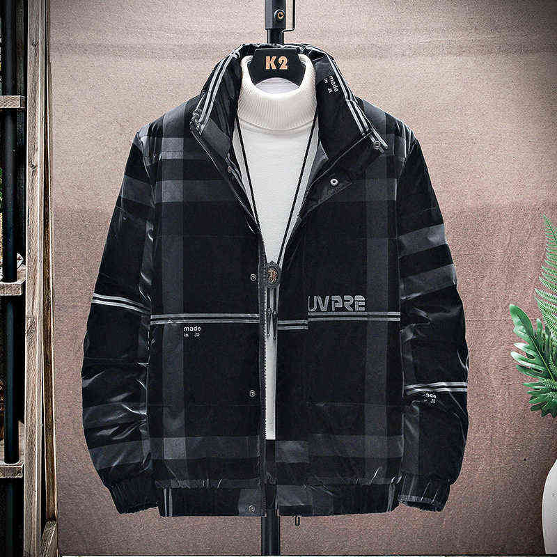 

Winter Down Jacket Men Casual White Duck Down Jacket Man Stand Collar Parka High Quality Male Overcoat Thermal Windproof Outwear Y1103