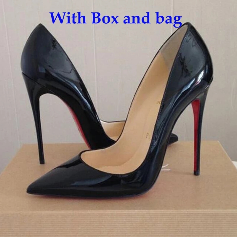 

Luxury High Heel Shoes for Women, Classic Black / Nude Footwear, 8cm, 10cm, 12cm, 2021, 17