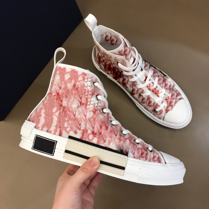 

Original box man women limited edition custom printed canvas shoe fashion versatile high and low shoes packaging delivery 35-45, Black