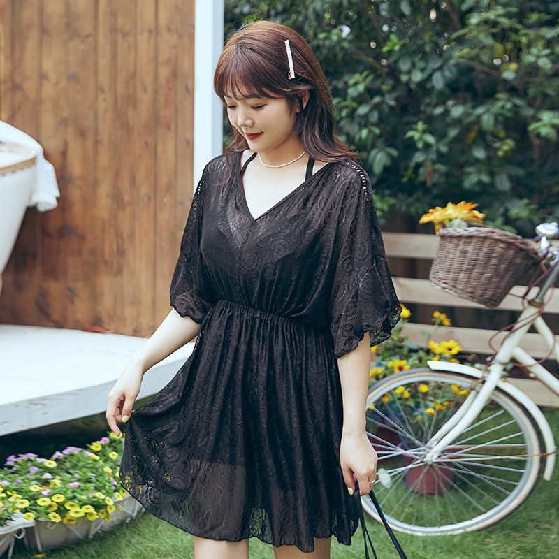 Piece Bikini Three 2021 Suit Plus Full Size Swimsuit for Women-image-674131243