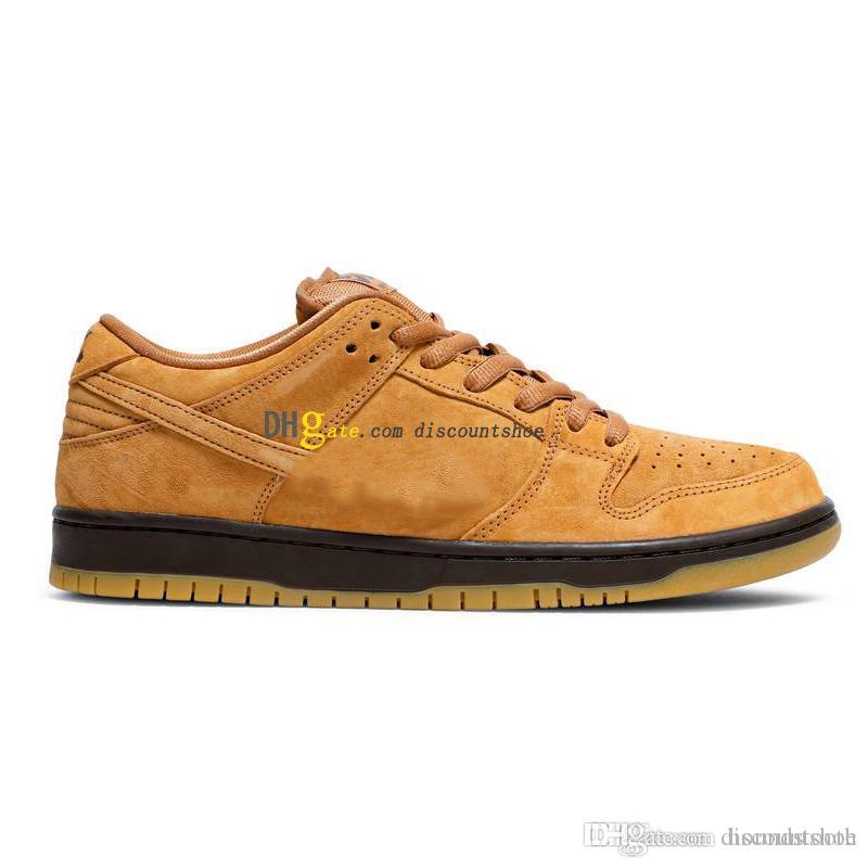 

Low Pro SB Wheat Mocha Basketball shoes shoe Mens Womens Sneakers BQ6817 204